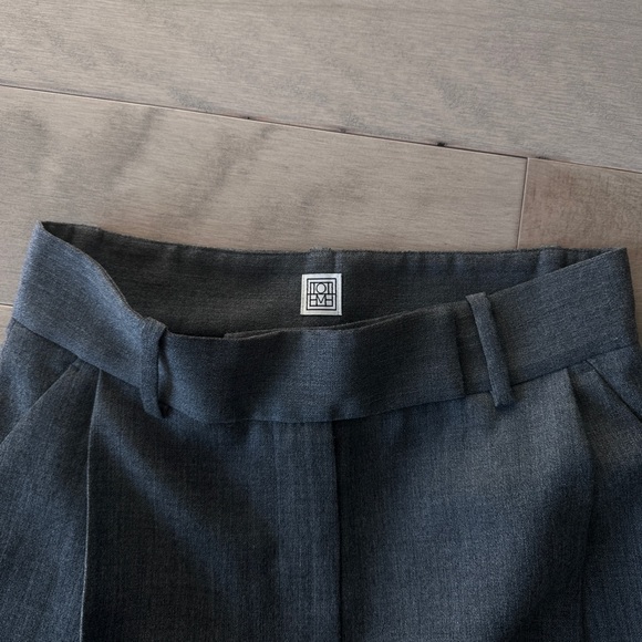 Toteme Pants - Toteme Deep Pleat Trousers